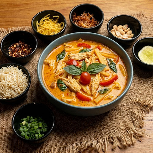 Khow suey chicken